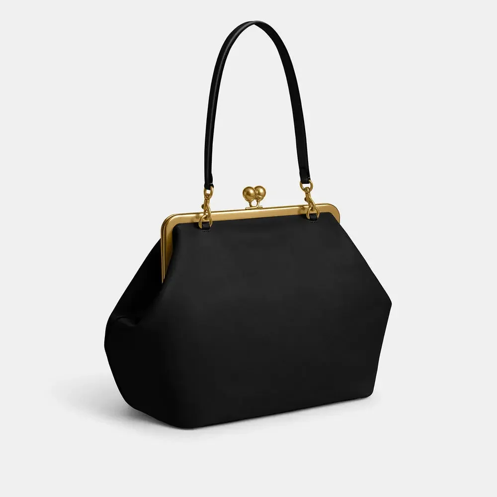 Coach Large Kisslock Frame Bag NWT Retail $750
